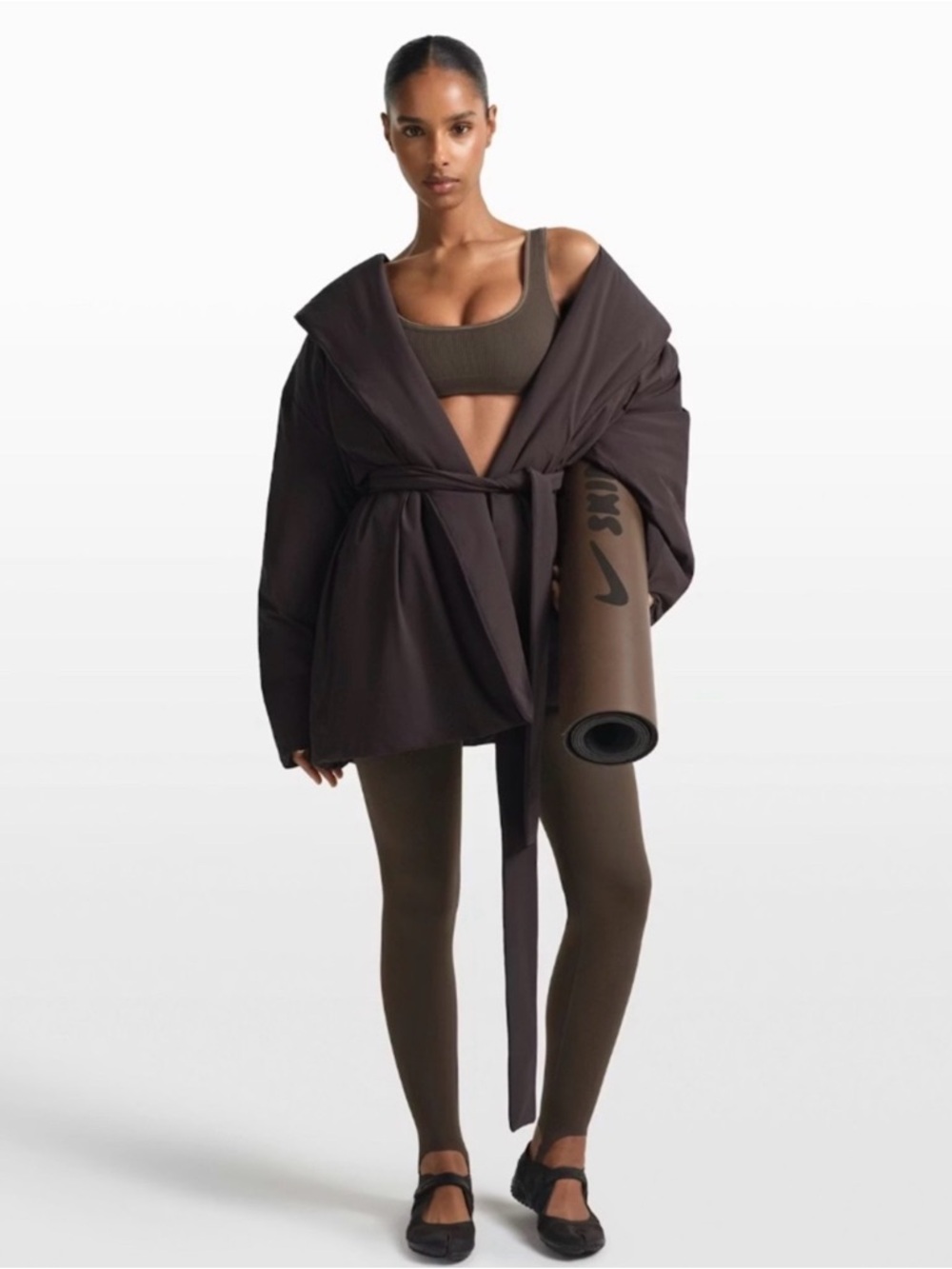 SKIMS WRAP AROUND JACKET SMALL